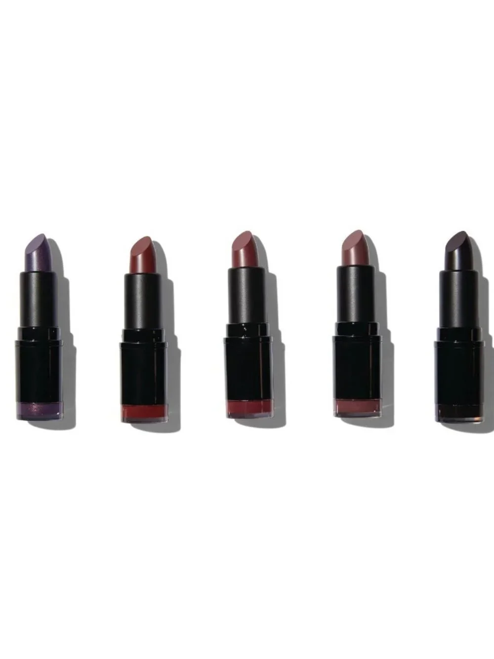 5pc Makeup Revolution Pro Lipstick Collection - Matte Noir